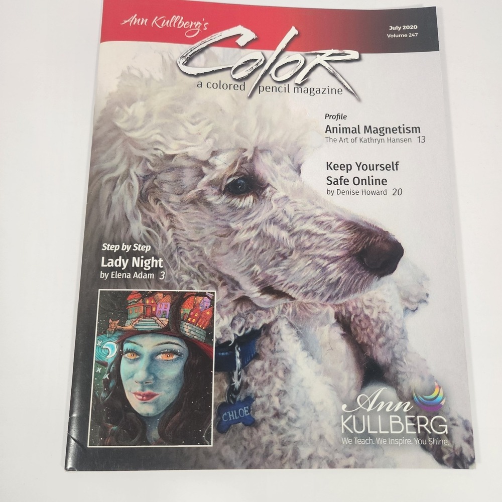 Color Magazine July 2020 By Ann Kullberg Colored Pencil Art